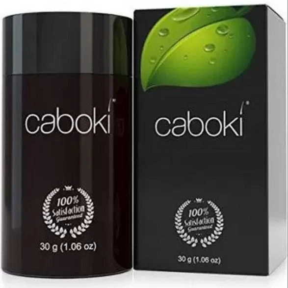 Caboki Hair Building Fibers Dark Brown  30g – Hair Thickening Powder for Men & Women